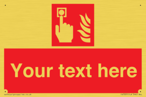 Custom Fire Alarm call point